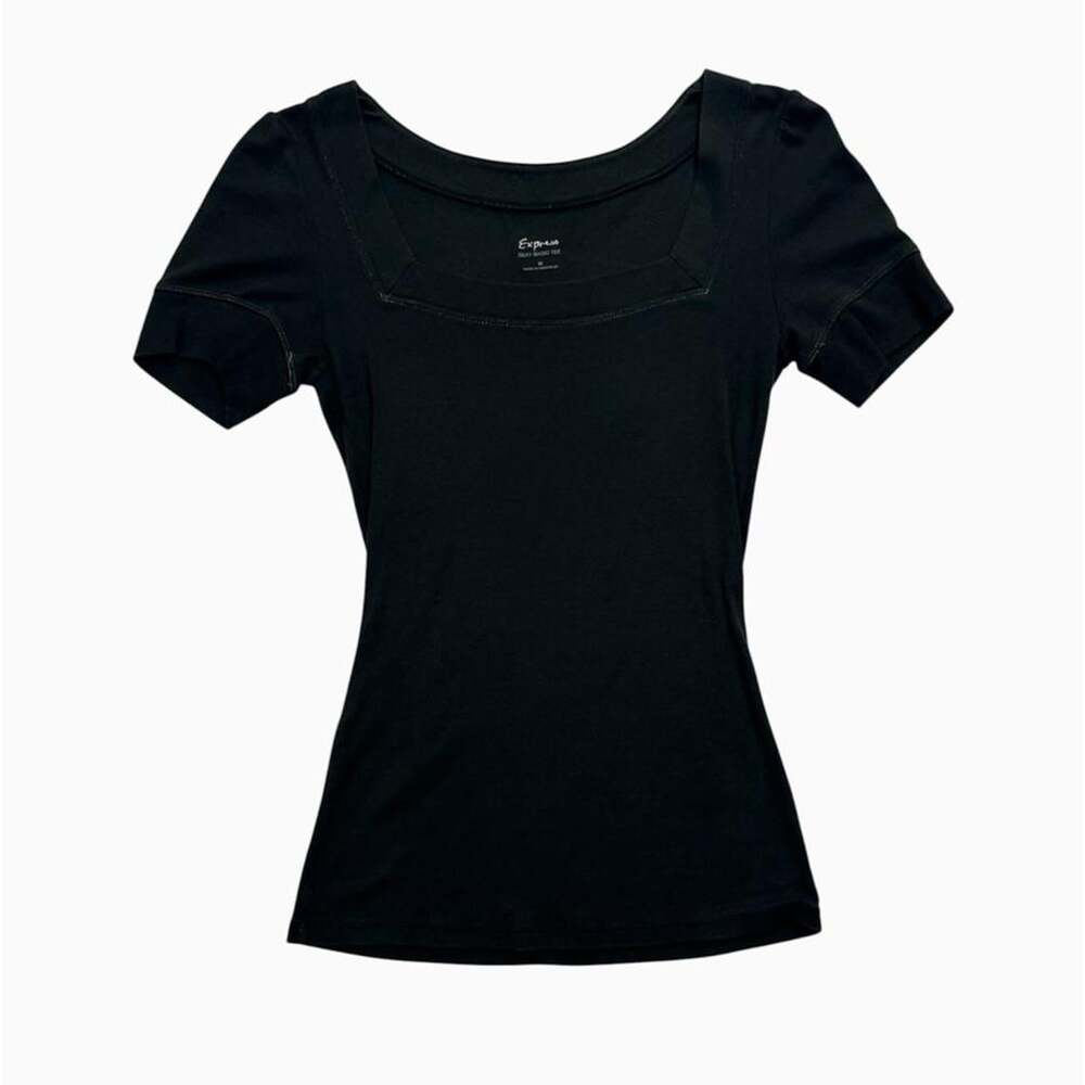 Express Women's Black Shirt